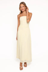 Calypso Maxi Dress - Butter Yellow
