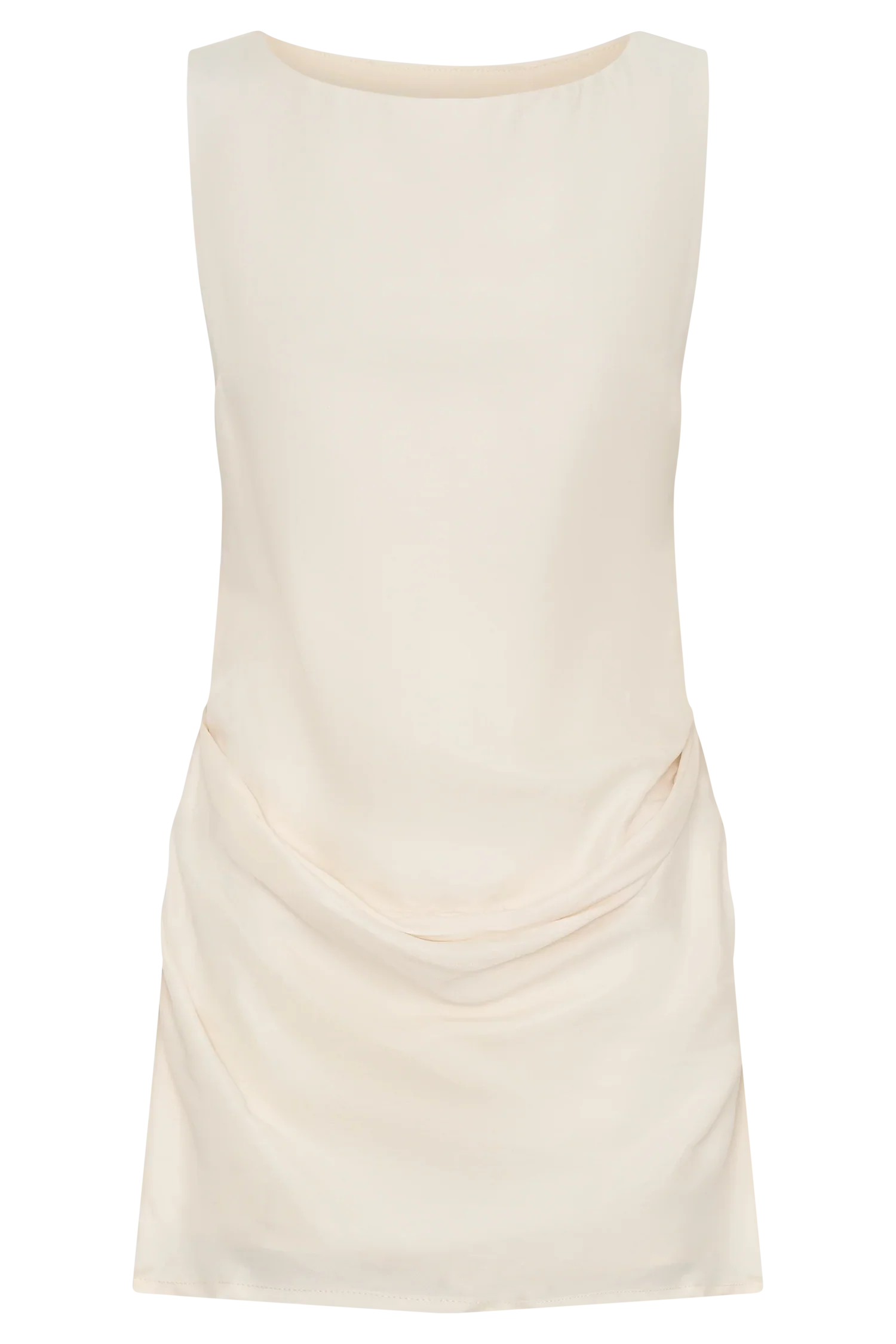 Bexley Draped Mini Dress - Ivory